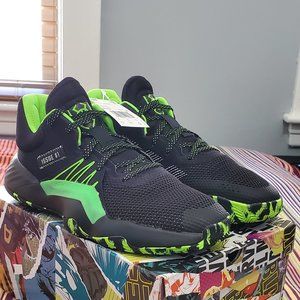 Adidas x Marvel D.O.N. Issue #1 Black green Canvas